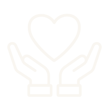 icon of hands holding heart