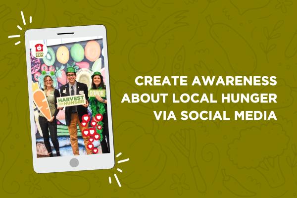 Create awareness about local hunger relief